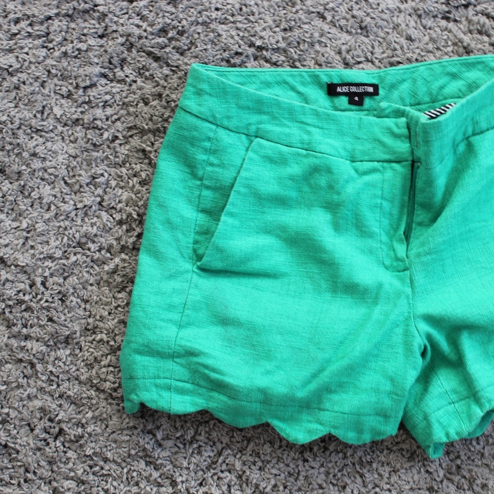 Alice Collection Teal Shorts